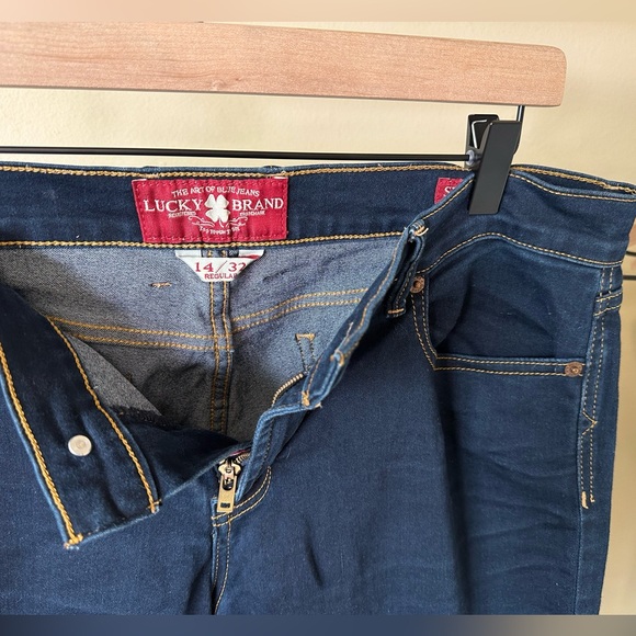 Lucky Brand Sweet’N Low Bootcut Jeans Size 14 (32) Regular - Picture 6 of 13